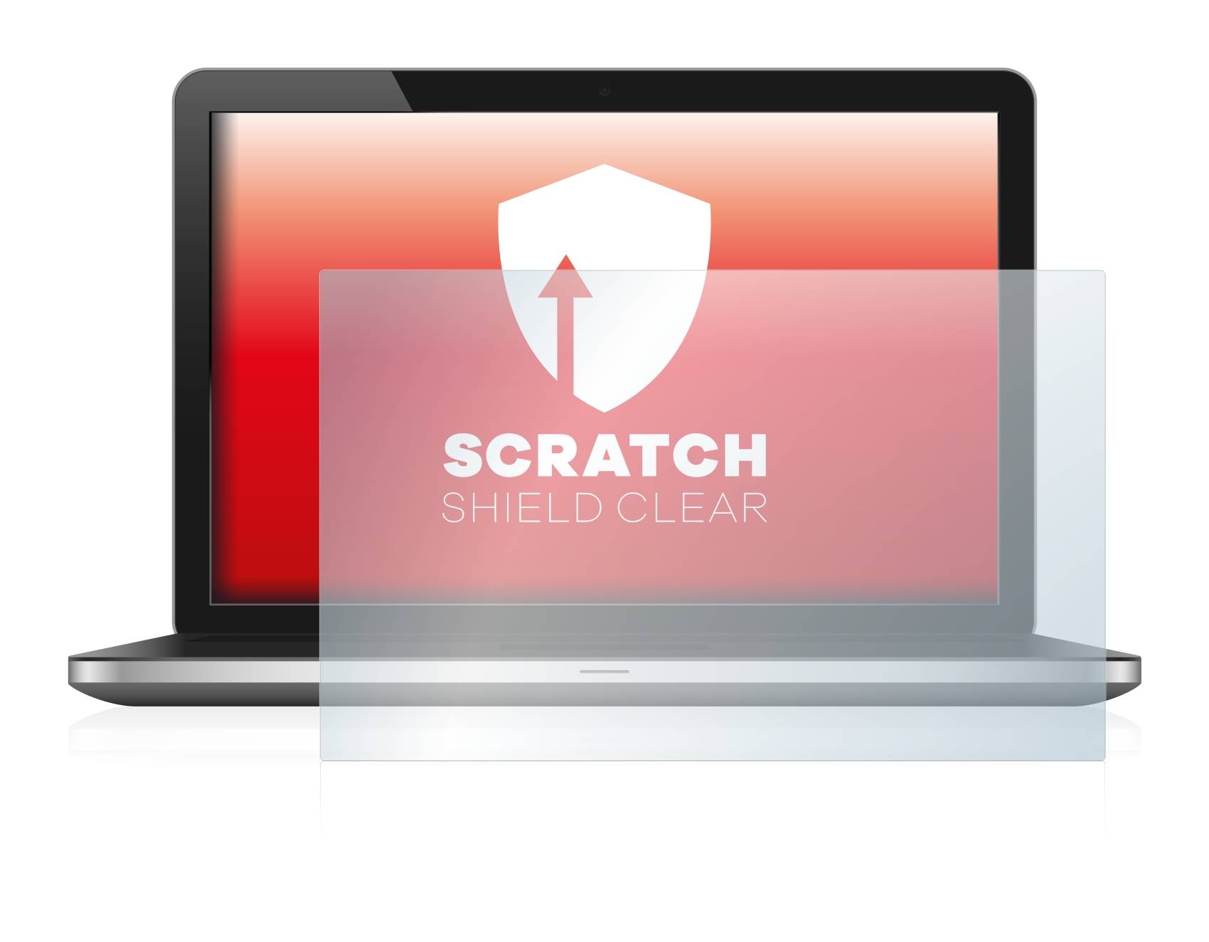 upscreen Scratch Shield Schutzfolie für Standardgrößen mit 13.3 Zoll Displays [285 mm x 180 mm, 16:10]