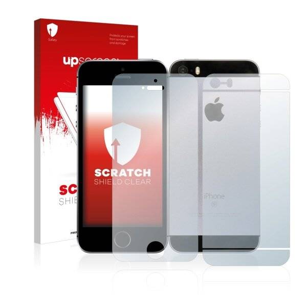 Displayschutzfolie für Apple iPhone SE (Vorder + Rückseite)