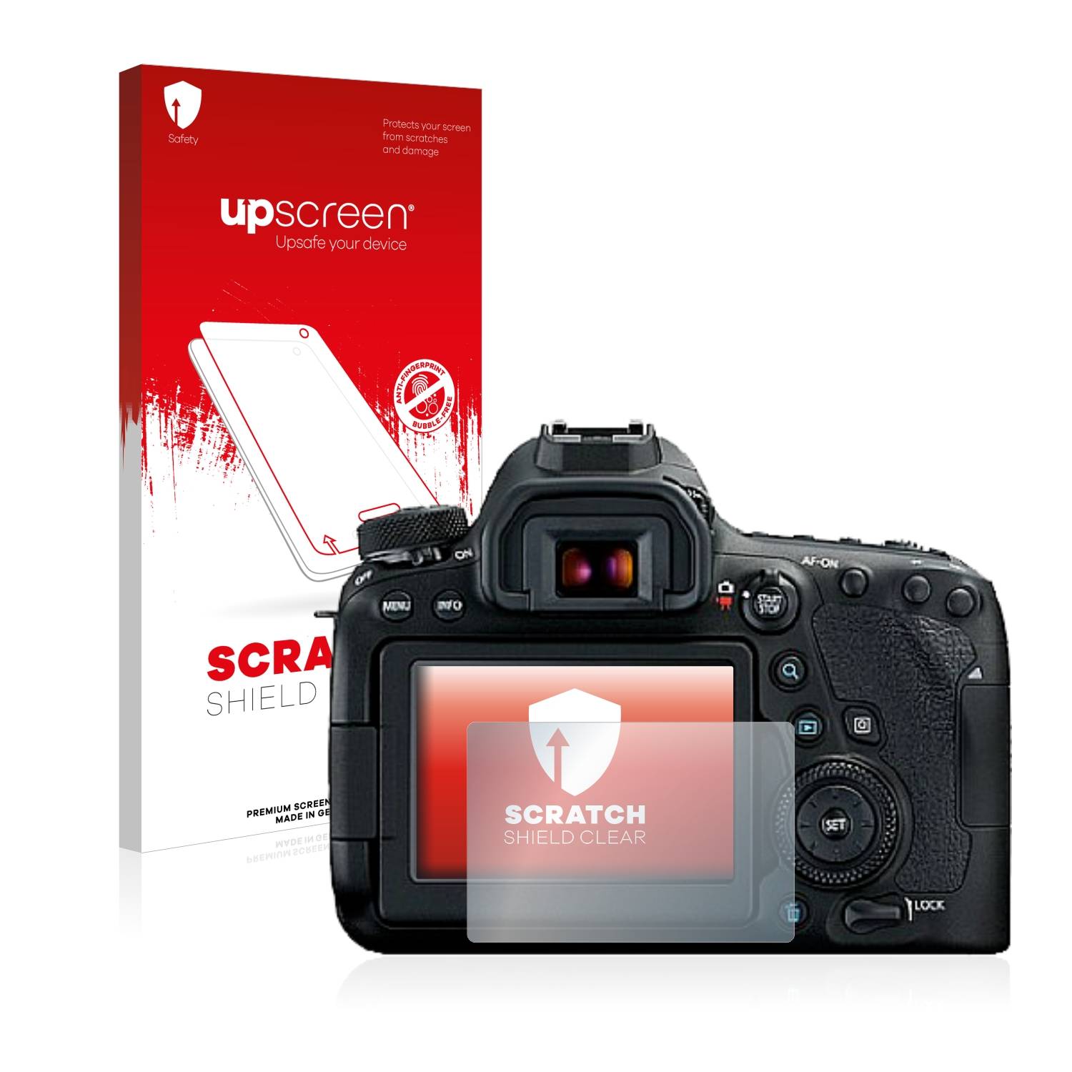 upscreen Scratch Shield Schutzfolie für Canon EOS 6D Mark II