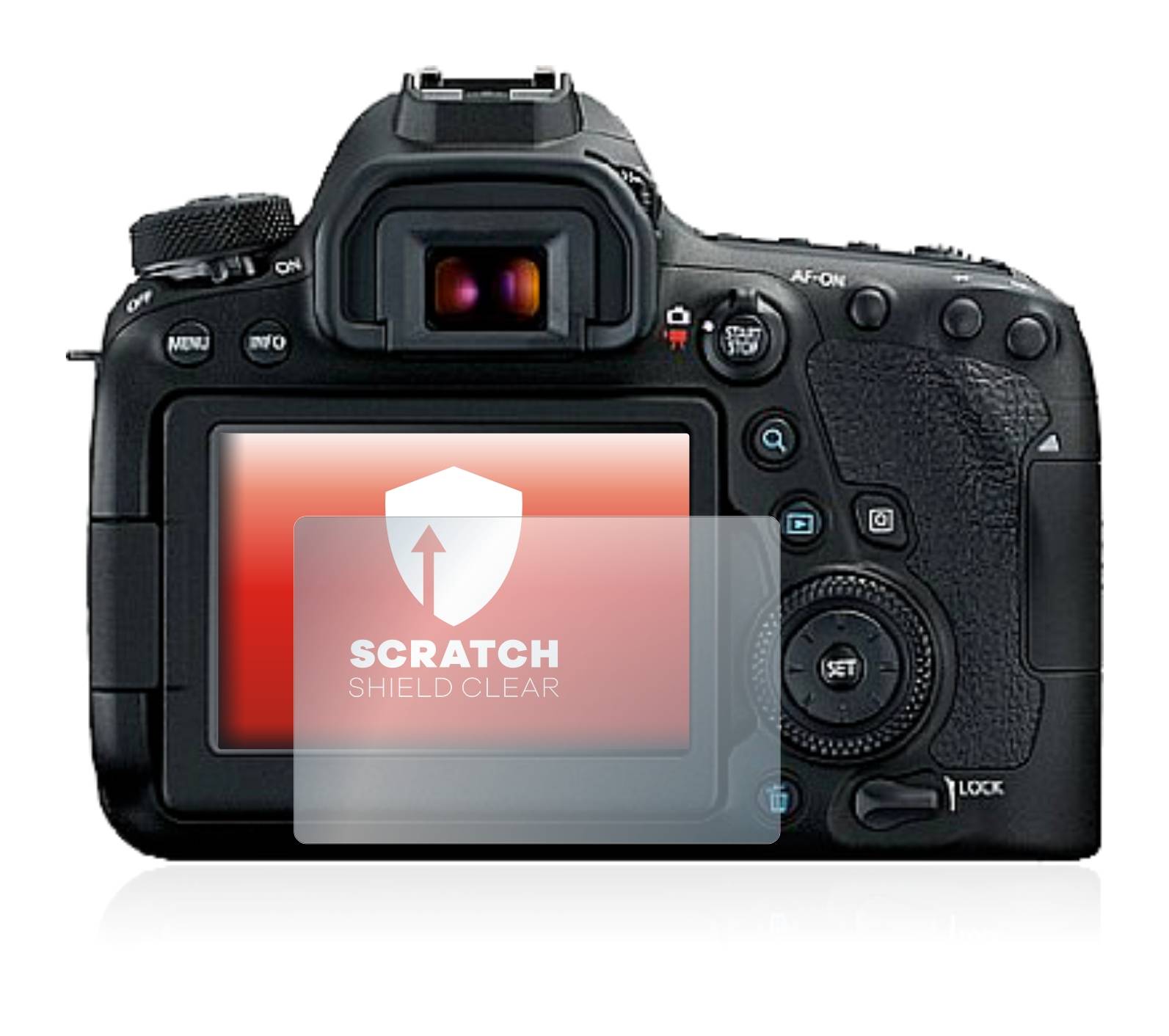 upscreen Scratch Shield Schutzfolie für Canon EOS 6D Mark II