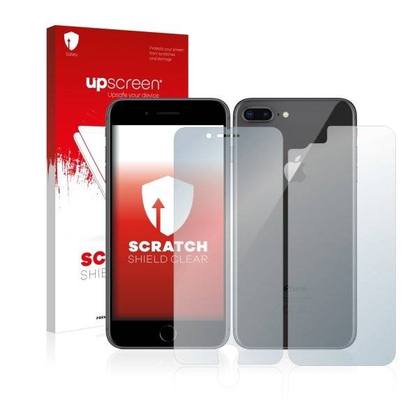 Displayschutzfolie für Apple iPhone 8 (Vorder + Rückseite)