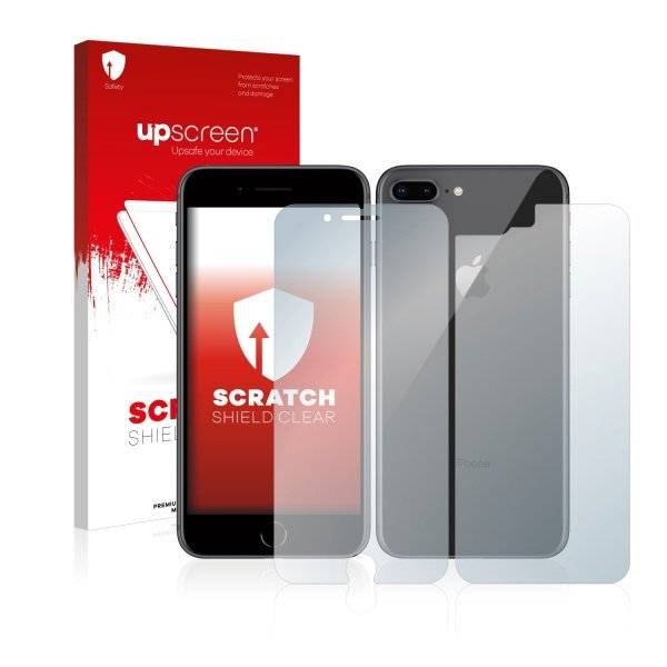 Displayschutzfolie für Apple iPhone 8 Plus (Vorder + Rückseite)