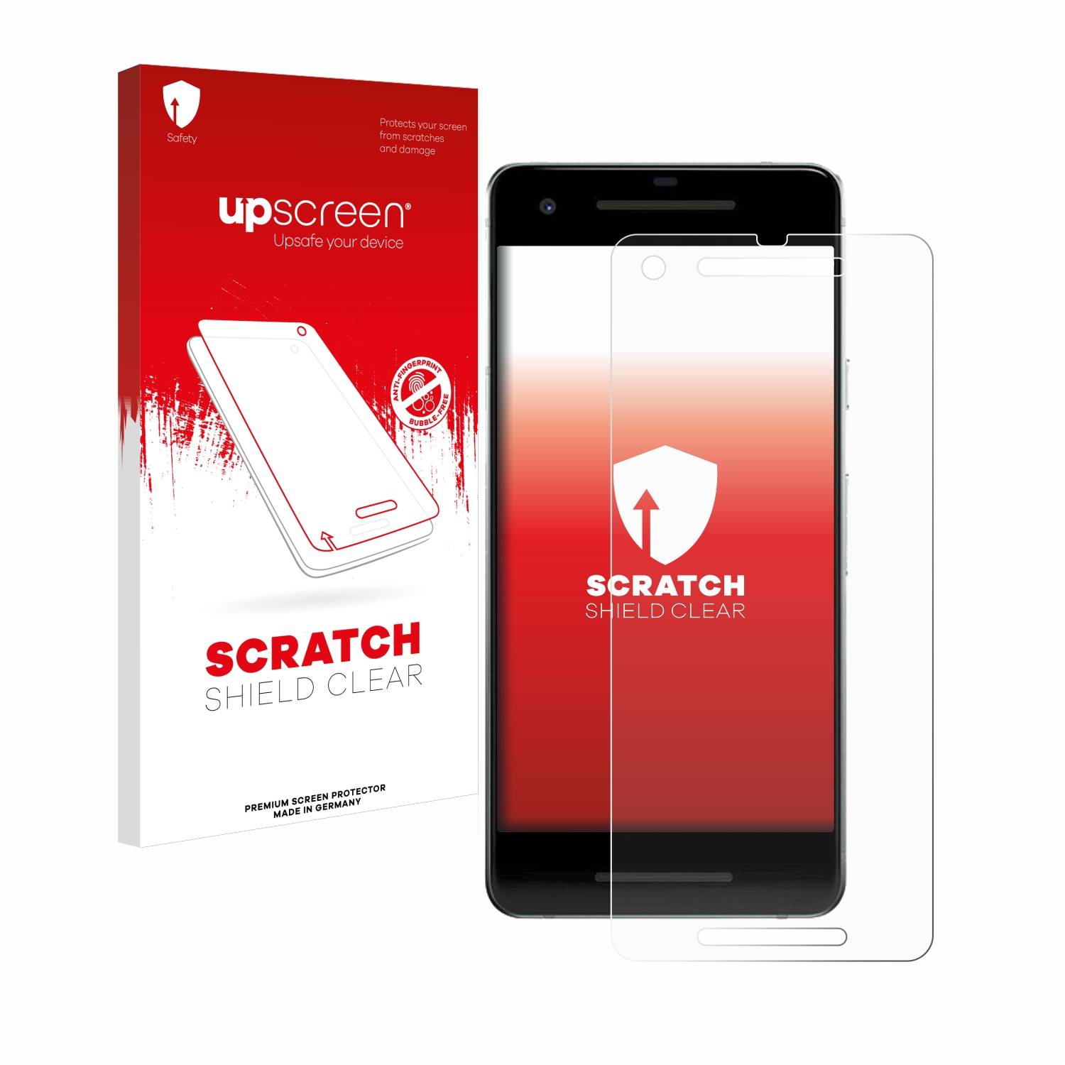 upscreen Scratch Shield Schutzfolie für Google Pixel 2
