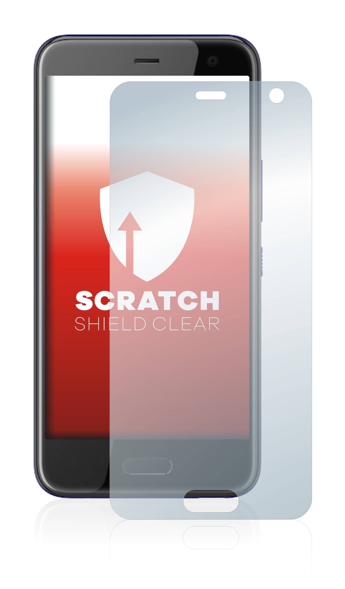upscreen Scratch Shield Schutzfolie für HTC U11 Life