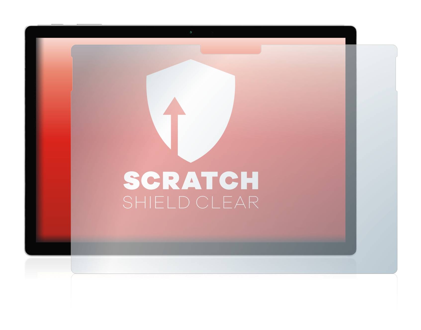 upscreen Scratch Shield Schutzfolie für Microsoft Surface Book 2 13.5