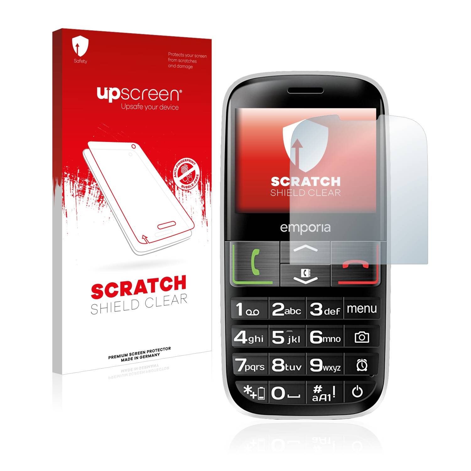 upscreen Scratch Shield Schutzfolie für Emporia Euphoria V50-3G