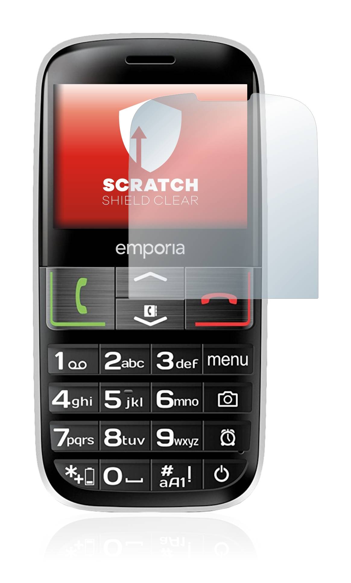 upscreen Scratch Shield Schutzfolie für Emporia Euphoria V50-3G