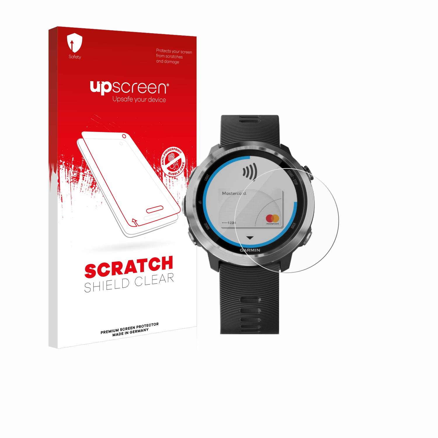 upscreen Scratch Shield Schutzfolie für Garmin Forerunner 645