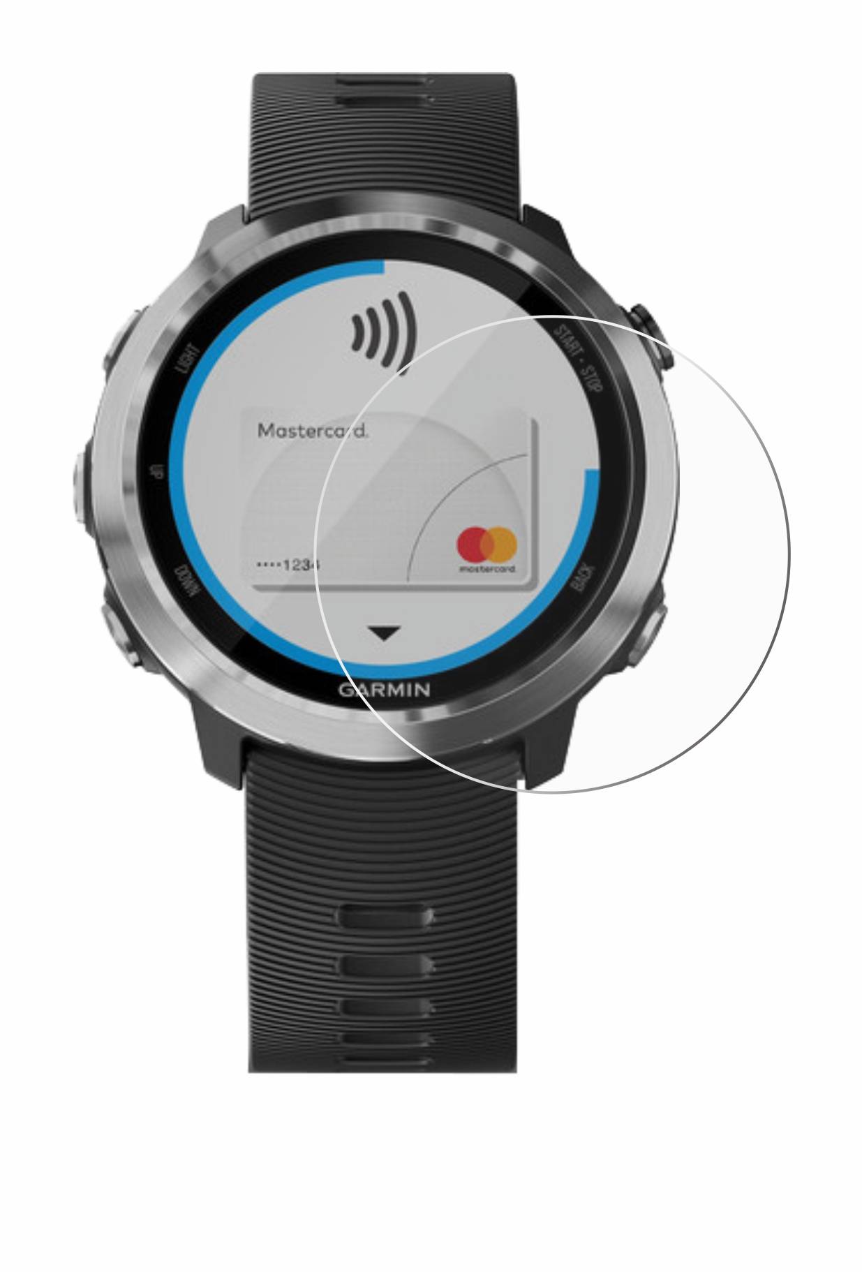 upscreen Scratch Shield Schutzfolie für Garmin Forerunner 645