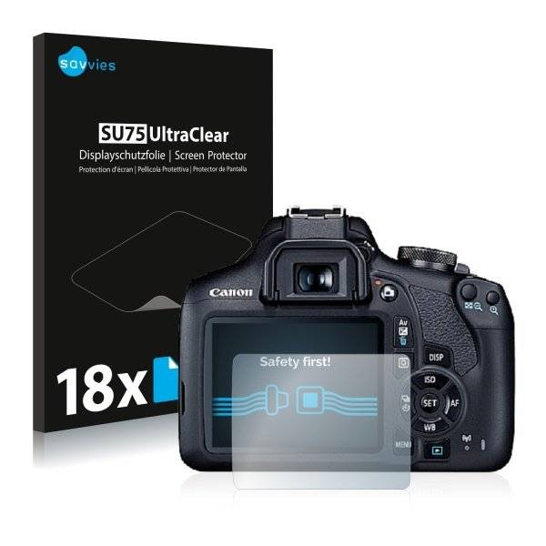 UltraClear Displayschutzfolie für Canon EOS 2000D