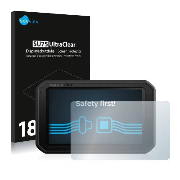 UltraClear Displayschutzfolie für Garmin dezlCam 785 LMT-D