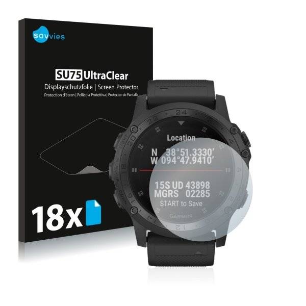 UltraClear Displayschutzfolie für Garmin Tactix Charlie