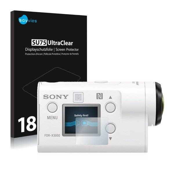 UltraClear Displayschutzfolie für Sony FDR-X3000