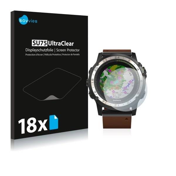 UltraClear Displayschutzfolie für Garmin D2 Charlie