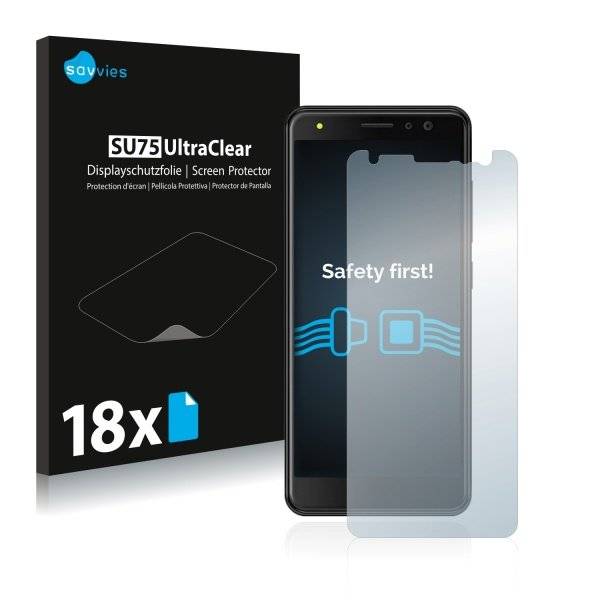UltraClear Displayschutzfolie für Energizer Power Max P490S