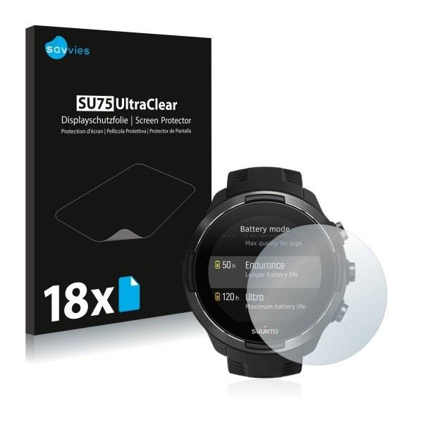 UltraClear Displayschutzfolie für Suunto 9