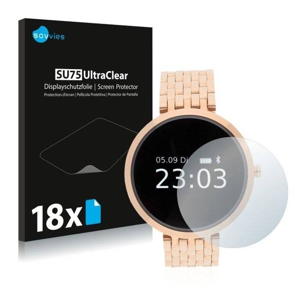 UltraClear Displayschutzfolie für Xlyne X-Watch Siona XW Fit