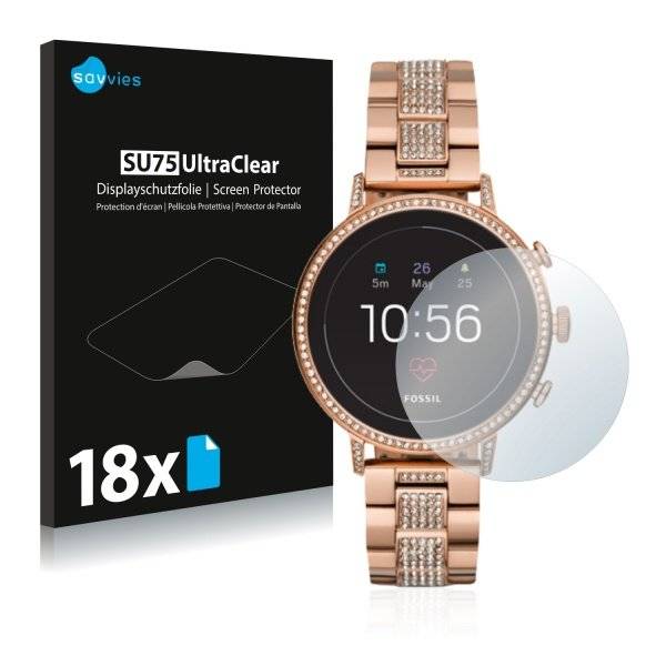 UltraClear Displayschutzfolie für Fossil Q Venture HR (4.Gen)