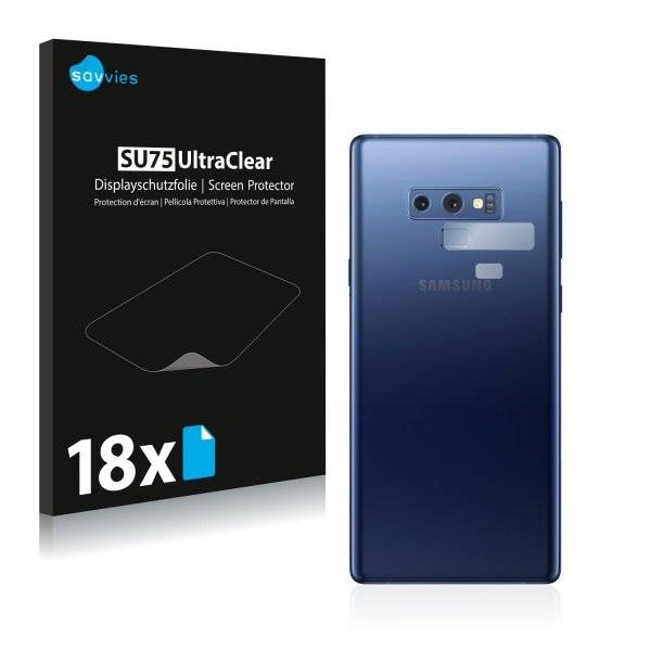 UltraClear Displayschutzfolie für Samsung Galaxy Note 9 (Kamera Rückseite)