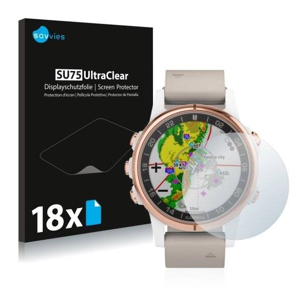 UltraClear Displayschutzfolie für Garmin D2 Delta S