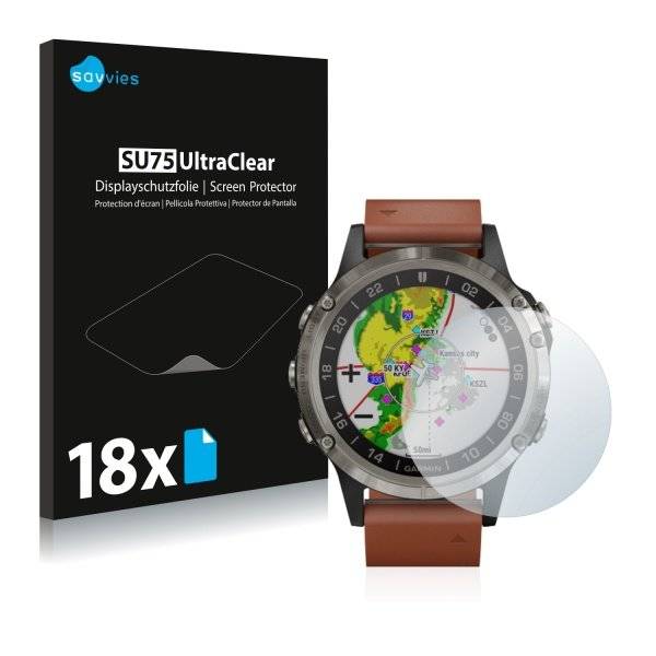 UltraClear Displayschutzfolie für Garmin D2 Delta