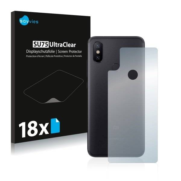UltraClear Displayschutzfolie für Xiaomi Mi A2 (Rückseite)