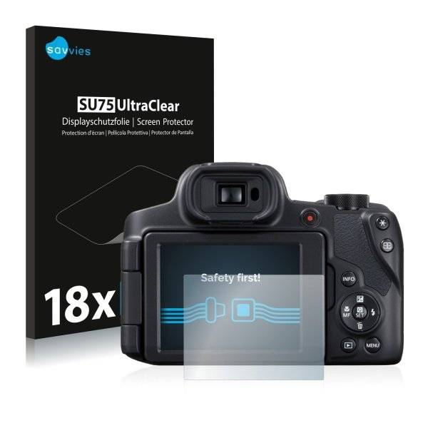 UltraClear Displayschutzfolie für Canon PowerShot SX70 HS