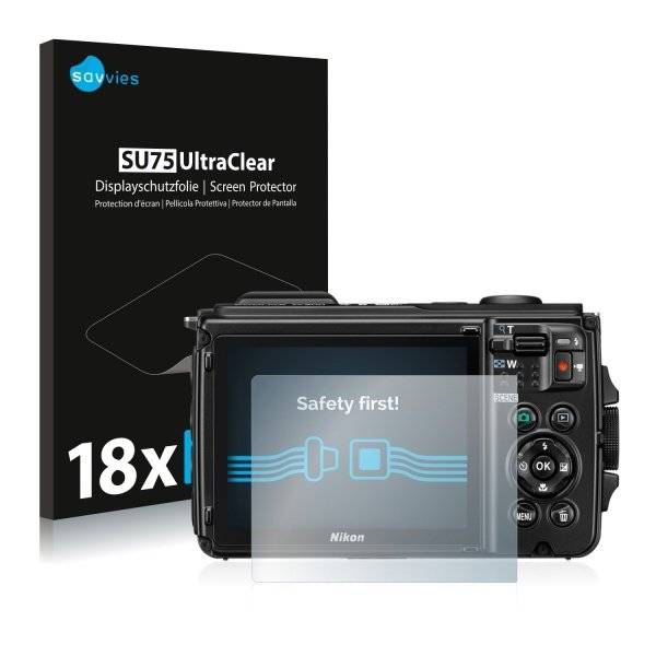 UltraClear Displayschutzfolie für Nikon Coolpix AW300