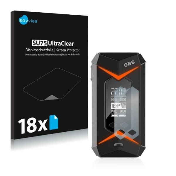 UltraClear Displayschutzfolie für OBS Bat Box Mod