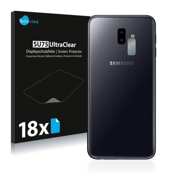 UltraClear Displayschutzfolie für Samsung Galaxy J6 Plus (Kamera Rückseite)
