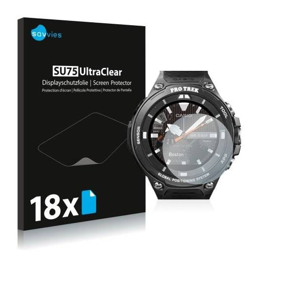 UltraClear Displayschutzfolie für Casio Pro Trek Smart WSD-F20A