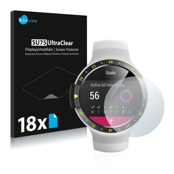 UltraClear Displayschutzfolie für Mobvoi Ticwatch S Glacier