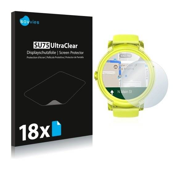 UltraClear Displayschutzfolie für Mobvoi Ticwatch E Lemon