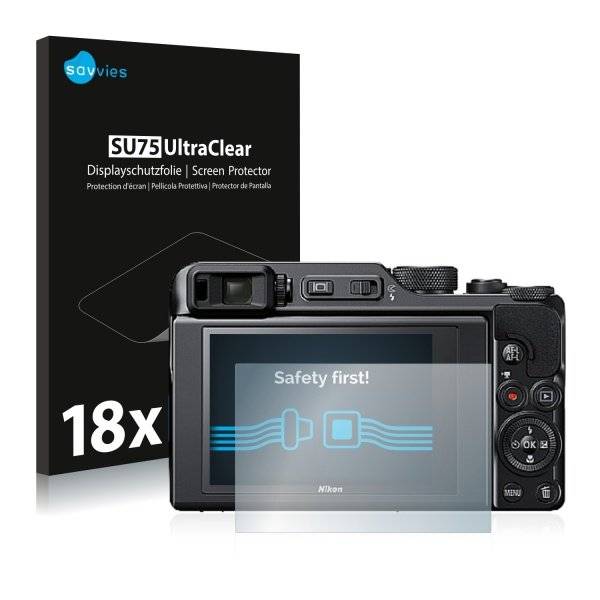UltraClear Displayschutzfolie für Nikon Coolpix A1000