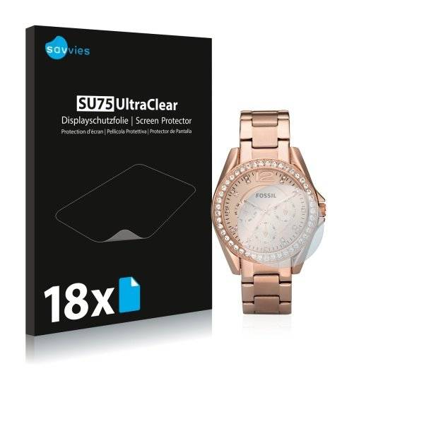 UltraClear Displayschutzfolie für Fossil Riley (38 mm)