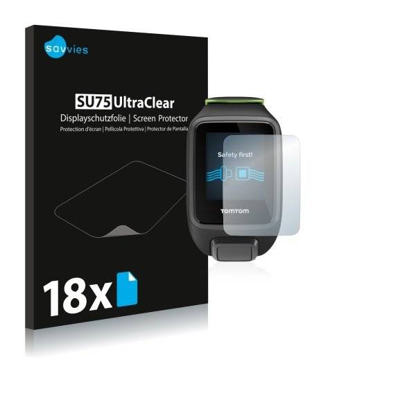 UltraClear Displayschutzfolie für TomTom Runner 3 Music
