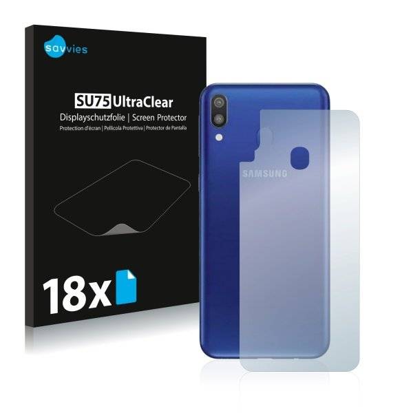 UltraClear Displayschutzfolie für Samsung Galaxy M20 (Rückseite)