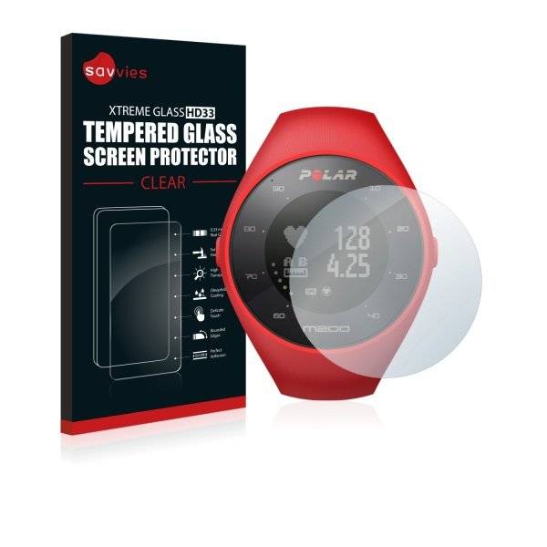 Savvies® Xtreme Glass HD33 Clear Panzerglasfolie für Polar M200
