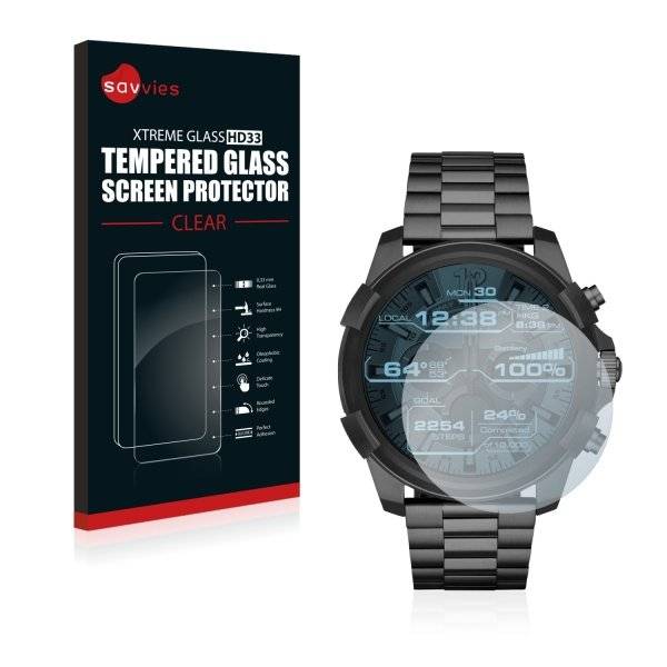 Savvies® Xtreme Glass HD33 Clear Panzerglasfolie für Diesel On DZT2002