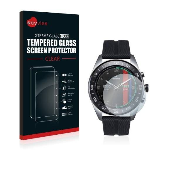 Savvies® Xtreme Glass HD33 Clear Panzerglasfolie für LG Watch W7