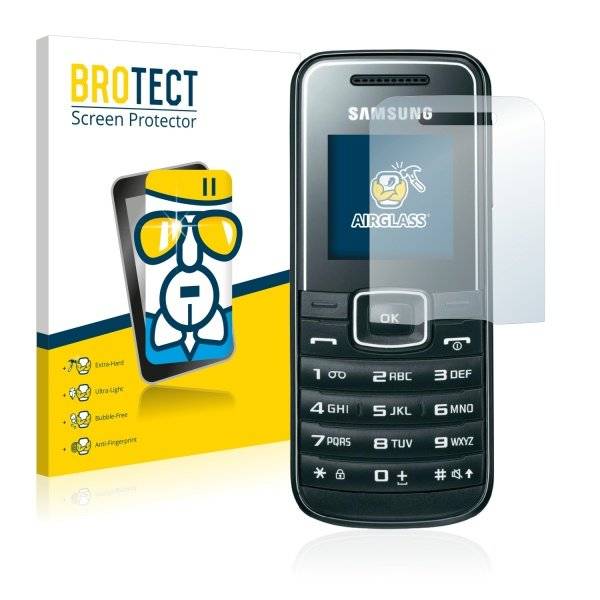Panzerglasfolie Klar für Samsung GT-E1050