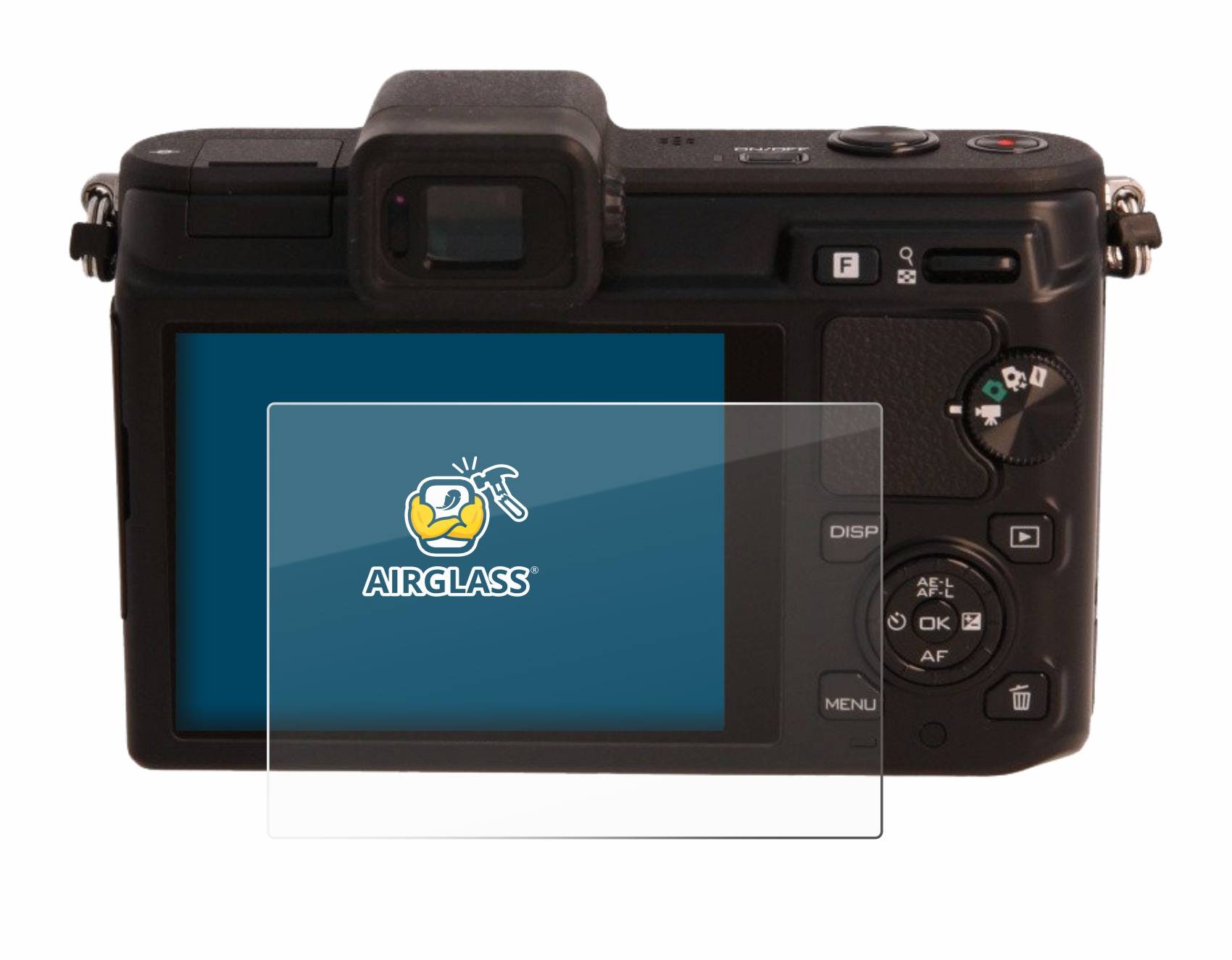 BROTECT AirGlass Glas Panzer-Folie für Nikon 1 V1 - Schutzglas