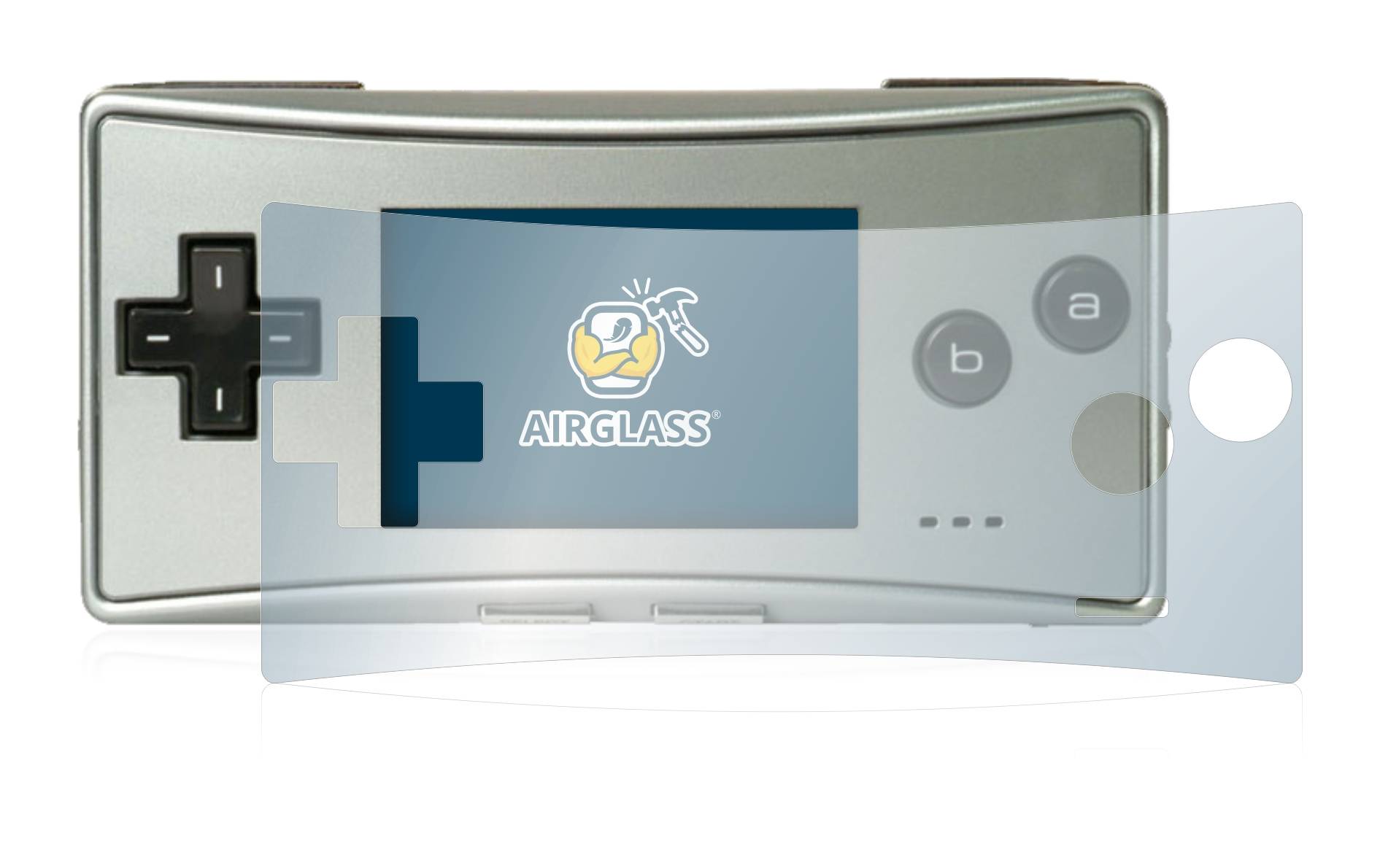 BROTECT AirGlass Glas Panzer-Folie für Nintendo Gameboy Micro - Schutzglas