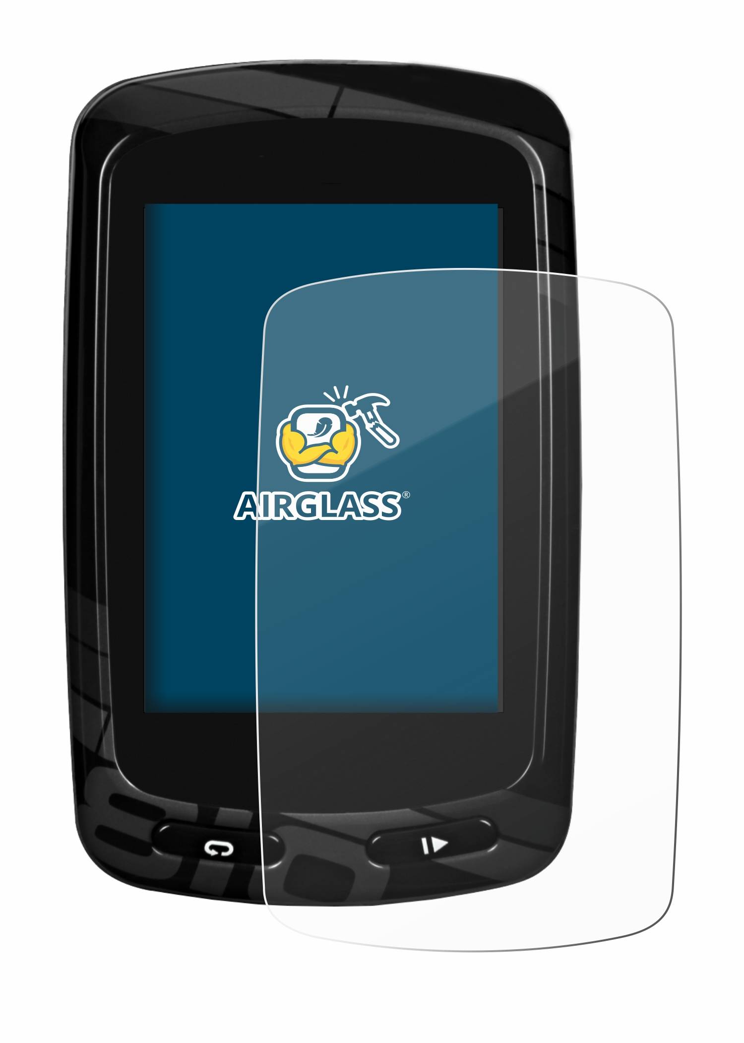 BROTECT AirGlass Glas Panzer-Folie für Garmin Edge 810 - Schutzglas