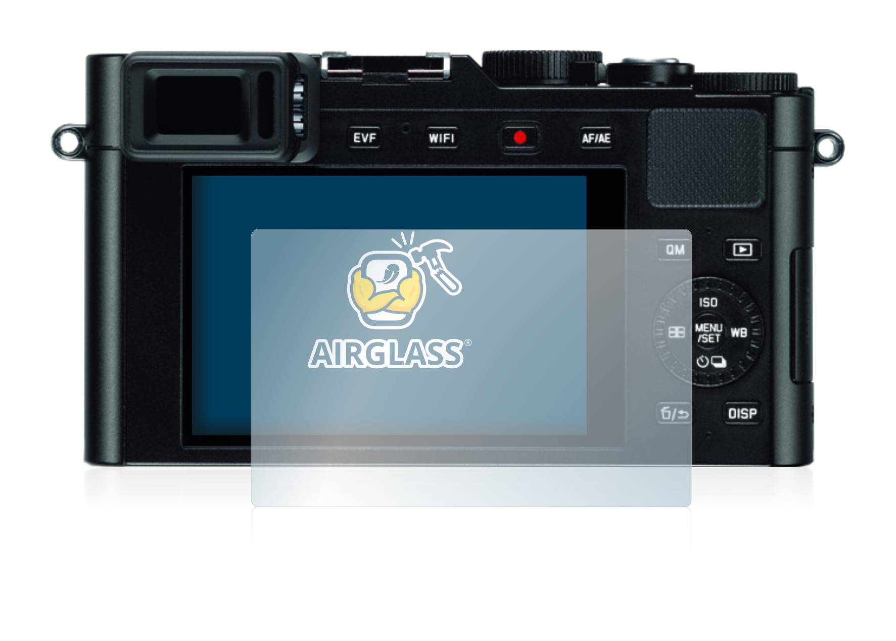 BROTECT AirGlass Glas Panzer-Folie für Leica D-Lux (Typ 109) - Schutzglas