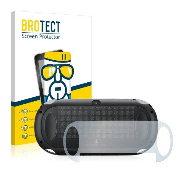 Panzerglasfolie Klar für Sony PCH-1000-Serie PlayStation PS Vita Touchpad (Rückseite)