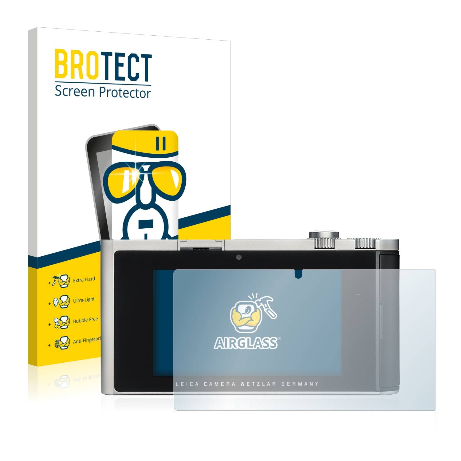 BROTECT AirGlass Glas Panzer-Folie für Leica T (Typ 701) - Schutzglas