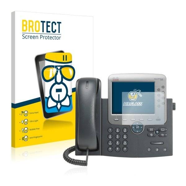 Panzerglasfolie Klar für Cisco Unified IP Phone 7975G