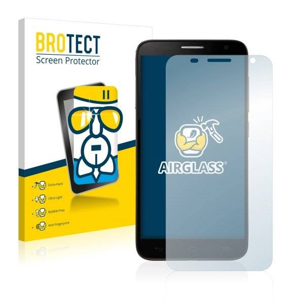 Panzerglasfolie Klar für Alcatel One Touch Flash Plus