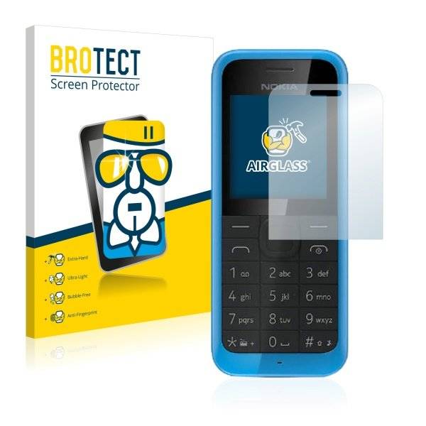 Panzerglasfolie Klar für Nokia 105 Dual Sim (2015)